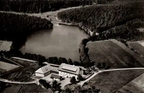 Ak Schluchsee im Schwarzwald, Fliegeraufnahme