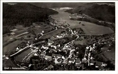 Ak Glatt Sulz am Neckar, Luftaufnahme