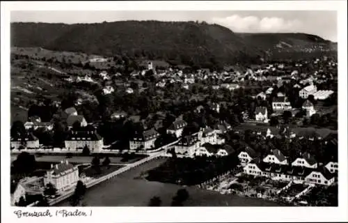 Ak Grenzach Wyhlen am Rhein, Luftaufnahme