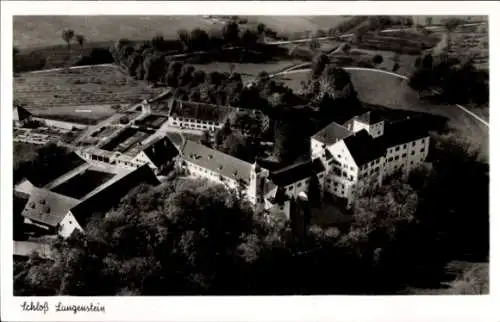 Ak Orsingen Nenzingen Baden Württemberg, Schloss Langenstein, Fliegeraufnahme