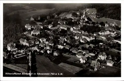 Ak Königsfeld im Schwarzwald Baden, Fliegeraufnahme