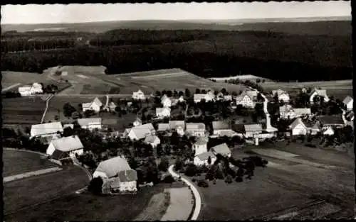 Ak Igelsberg Freudenstadt im Schwarzwald, Fliegeraufnahme