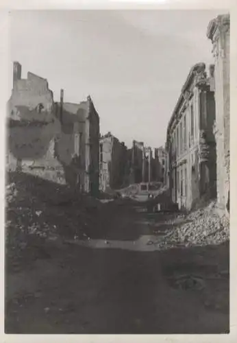 Original Foto Berlin Kreuzberg, Hollmannstraße, zerstörte Häuser, um 1945/46, ca. 13 x 17 cm
