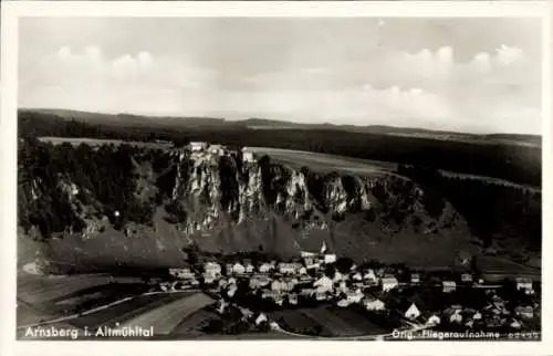 Ak Arnsberg im Sauerland Westfalen, Fliegeraufnahme