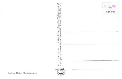 Ak Hirschbach in der Oberpfalz, Fliegeraufnahme