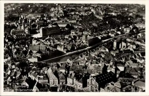 Ak Bamberg in Oberfranken, Fliegeraufnahme, Michaelsberg