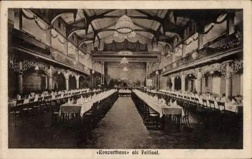 Ak Potsdam, Konzerthaus, Festsaal, Kaiser Wilhelmstraße 25