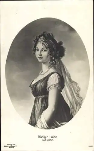 Künstler Ak Lebrun, Königin Luise, Luise von Mecklenburg-Strelitz