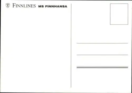 Ak Frachtschiff MS Finnhansa, Finnlines