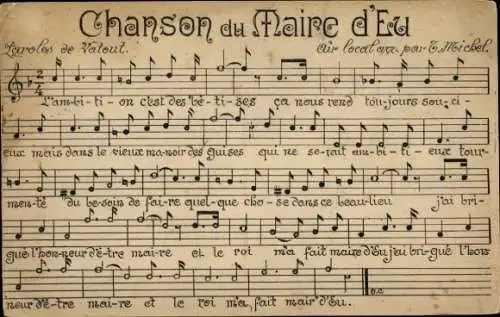 Lied Ak Chanson du Maire d'Eu