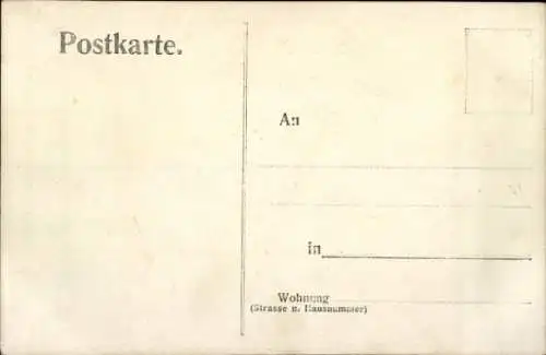 Foto Ak Mann mit Stier vor einer Scheune