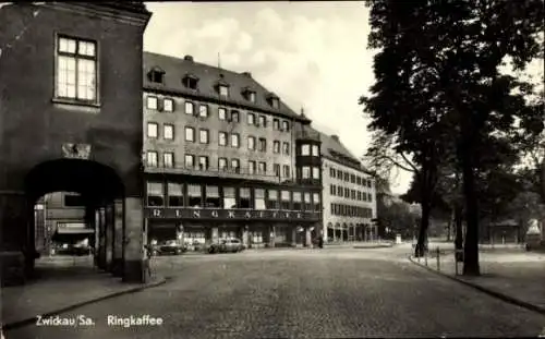 Ak Zwickau in Sachsen, HO-Ringkaffee