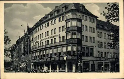Ak Zwickau in Sachsen, Schumannstraße mit Ringhaus, Gothaer Versicherung