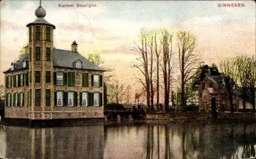 Ak Ginneken Breda Nordbrabant Niederlande, Kasteel Bouvigne in Ginneken.