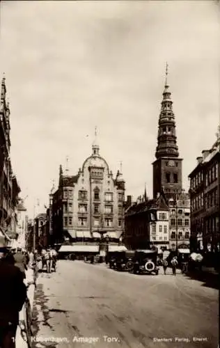 Ak København Kopenhagen Dänemark, Amager Torv, Kirche