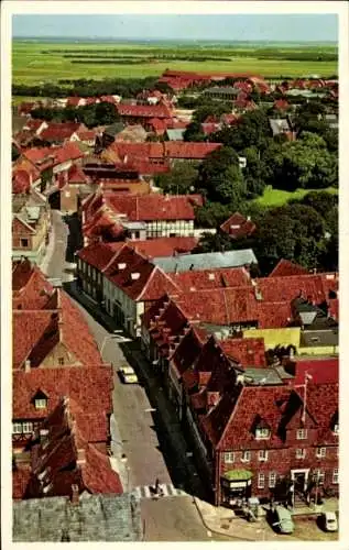 Ak Ribe Dänemark, Gesamtansicht
