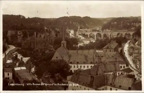 Ak Luxembourg Luxemburg, Fort Thüngen, Trois Gland, Drei Eicheln, Dräi Eechelen, Panoramablick...