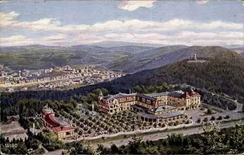 Ak Mariánské Lázně Marienbad Region Karlsbad, Grand Etablissement Panorama