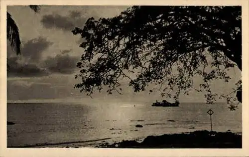 Ak Conakry Guinea, Vue sur la rade