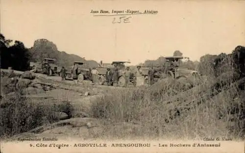 Ak Agboville Elfenbeiküste, Les Rochers d'Aniassue
