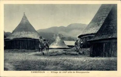 Ak Nkongsamba Kamerun, Village de chef pres de Nkongsamba