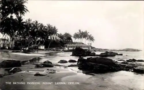 Ak Ceylon Sri Lanka, Mount Lavinia Hotel, the Bathing Pavilion