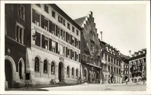 Ak Biel Bienne Kt. Bern, Blick auf den Platz