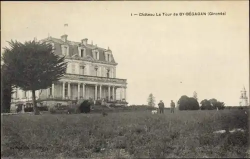 CPA By Bégadan Gironde, Château