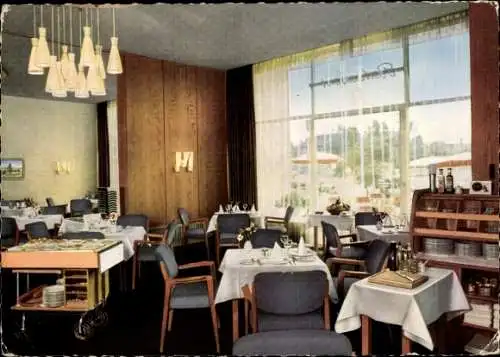 Ak Berlin Tiergarten, Hotel Berlin, Kurfürstenstraße, Restaurant