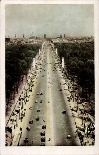 Ak Berlin Tiergarten, Ost West Achse
