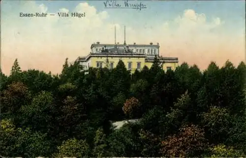 Ak Bredeney Essen im Ruhrgebiet, Villa Hügel
