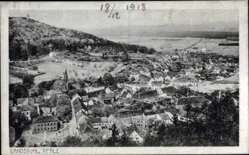 Ak Landstuhl in der Pfalz, Gesamtansicht, Luftbild
