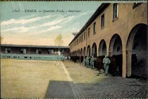 Ak Essen im Ruhrgebiet, Quartier Foch