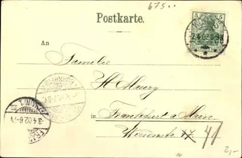 Ak Worms am Rhein, Das Lutherdenkmal