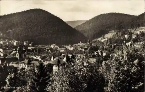 Ak Friedrichroda im Thüringer Wald, Gesamtansicht