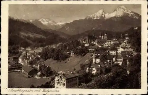 Ak Berchtesgaden Oberbayern, Gotzenalm,  Watzmann, Berge, Ort, Architektur, Landschaft