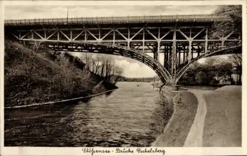 Ak Berlin Charlottenburg Westend Pichelsberg, Stößensee-Brücke