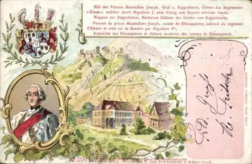 Litho Prinz Maximilian Joseph, Graf von Rappoltstein