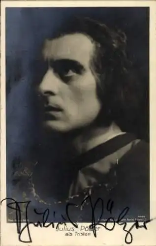 Foto Opernsänger Julius Pölzer, Portrait, Autogramm