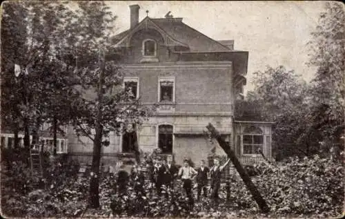 Ak Chemnitz Sachsen, Sturmkatastrophe am 27. Mai 1916, Restaurant