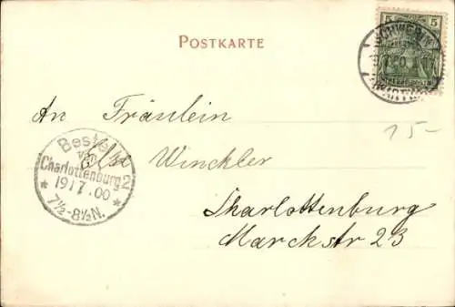 Ak Schwerin in Mecklenburg, Panorama