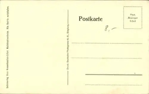 Ak Erfurt in Thüringen, Haus Kossenhaschen