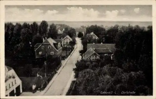 Ak Jablonec nad Nisou Gablonz an der Neiße Region Reichenberg, Dorfstraße