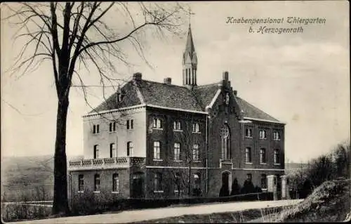 Ak Herzogenrath Nordrhein Westfalen, Knabenpensionat Thiergarten