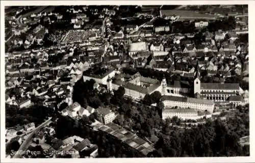 Ak Freising in Oberbayern, Fliegeraufnahme, Fliegeraufnahme