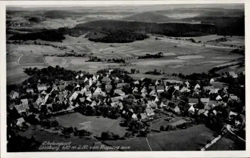 Ak Loßburg im Schwarzwald, Fliegeraufnahme