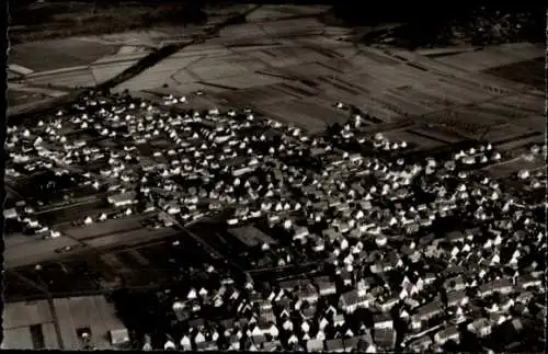 Ak Renningen in Württemberg, Fliegeraufnahme
