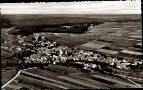 Ak Riedöschingen Blumberg am Schwarzwald, Fliegeraufnahme