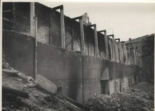 Original Foto Berlin Kreuzberg, Gleisdreieck-Kurfürstenstraße, um 1945/46, ca. 13 x 18 cm