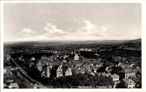 Ak Neckarsulm in Württemberg, Fliegeraufnahme